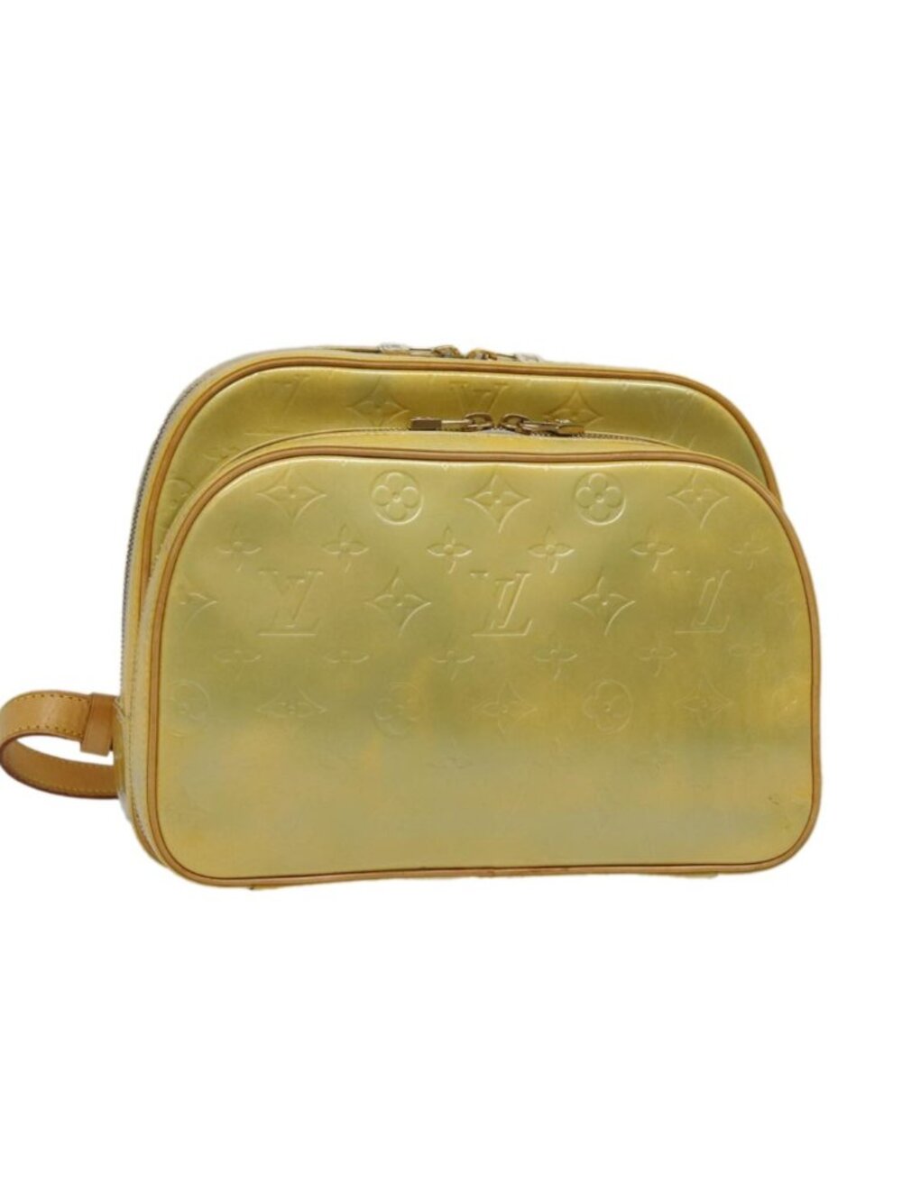 LOUIS VUITTON Monogram Vernis Marley Backpack Gris M91038